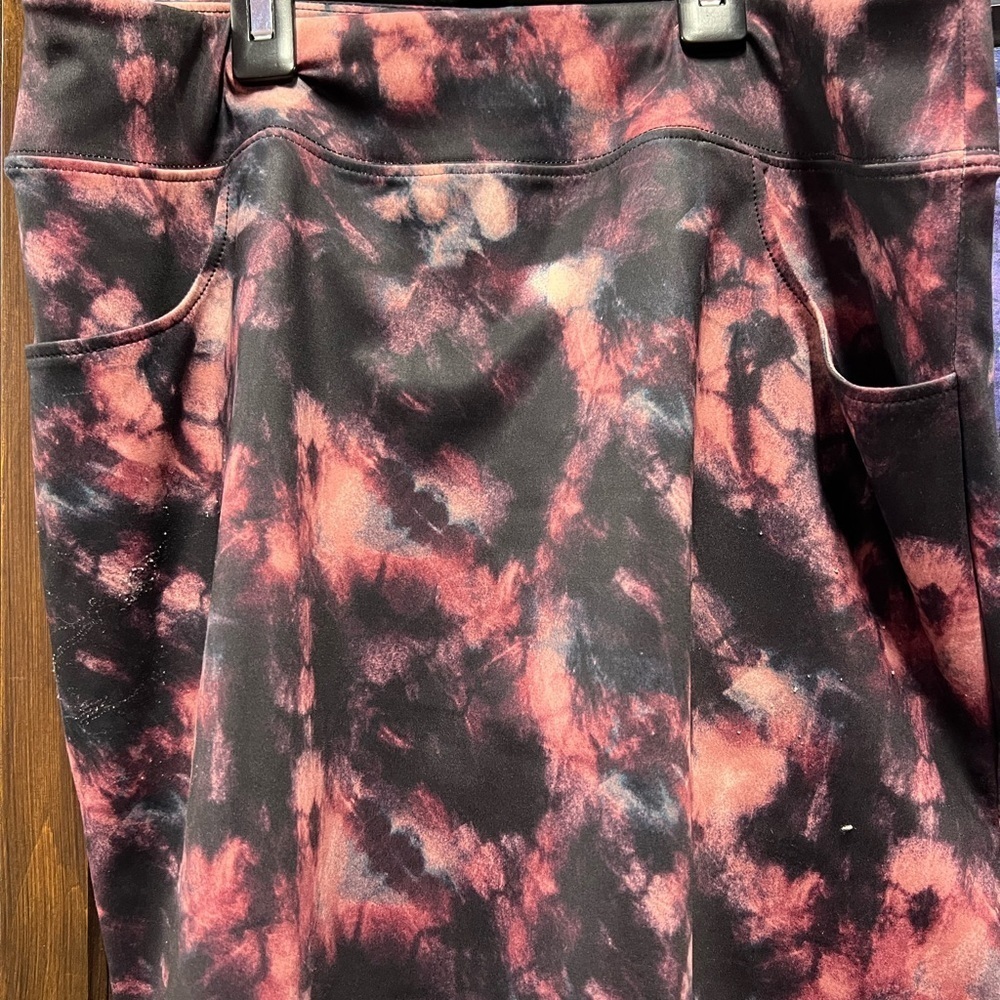 RAD Ryandrew Golf Skirts Women’s Sz M polyester and spandex Tye Dye Lot of 2 - Picture 2 of 8